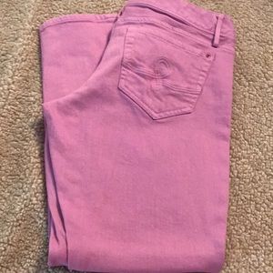 Lilly Pulitzer Jeans Lavender worth Skinny mini 12